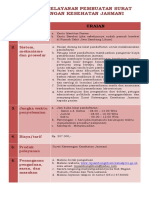 Service Delivery Pembuatan Surat Keterangan Kesehatan Jasmani