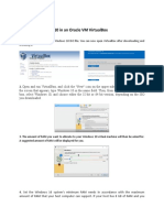 Installing Windows 10 in An Oracle VM Virtualbox