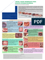 Cartel de Bases Clinicas Estomatologicas.