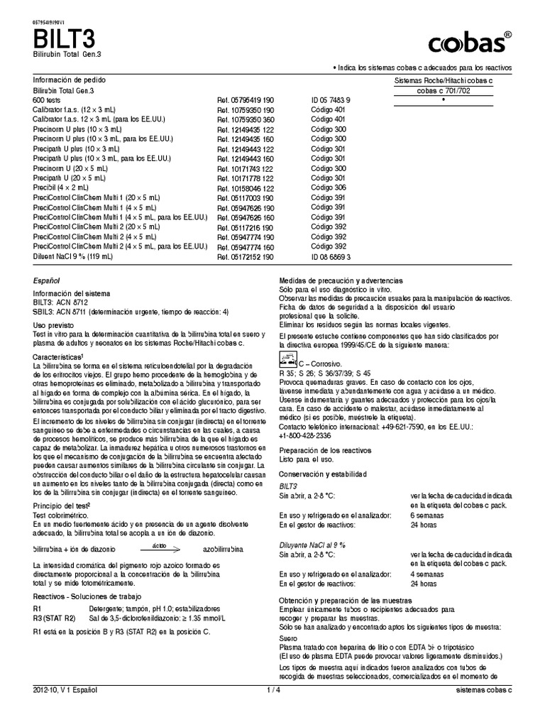 Bil Total | PDF | Calibración | Medición