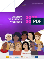 AGENDA JUSTICIA Y GENERO 2022-2025