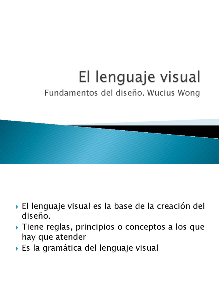 Lenguaje Visual | PDF | Espacio | Diseño