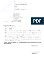 NOTULEN RAPAT (Pelayanan Rapid Antigen Rawat IGD)