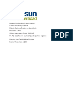 Rodrigo Antonio - Mota Martinez - U1 A2 - Clasificación de Un Compuesto Químico Orgánico