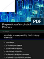 Preparation of Alcohols & Phenols 2