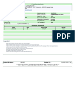 Kerala RTC E-Ticket Details