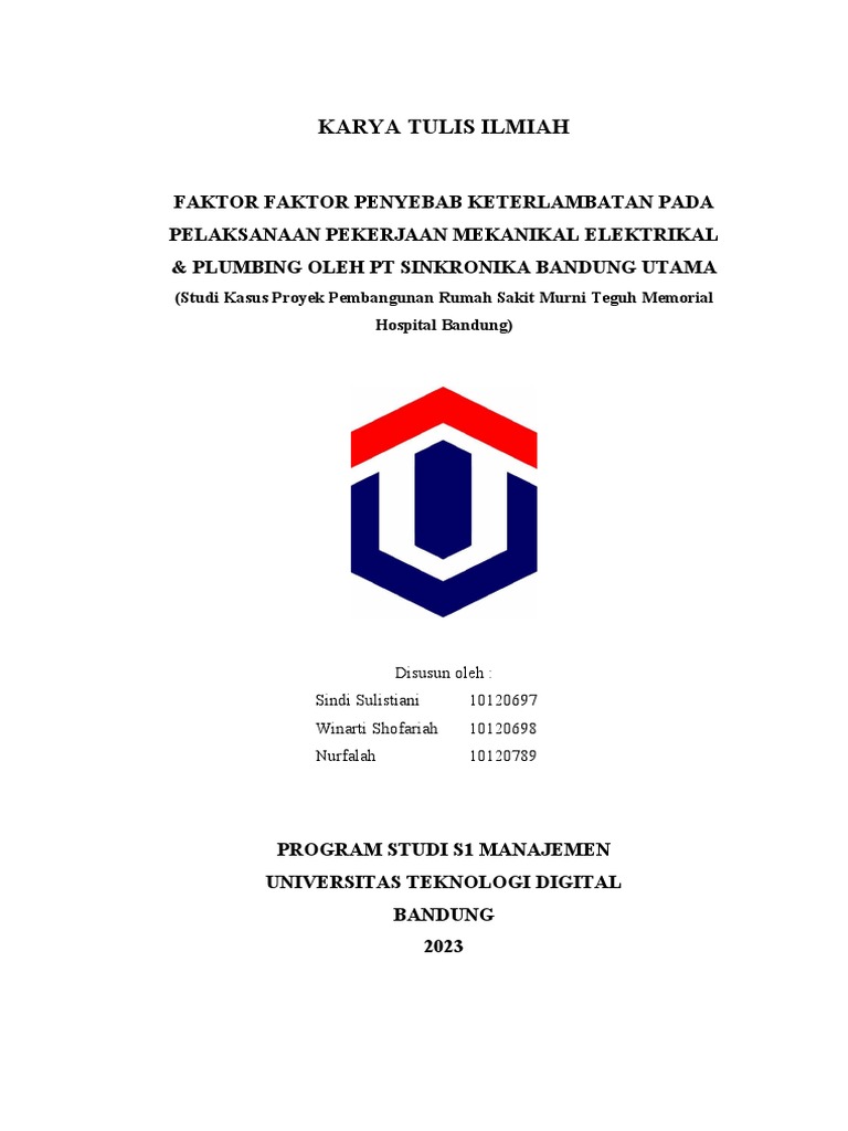 Proposal Penelitian Kelompok Proyek Kti | PDF