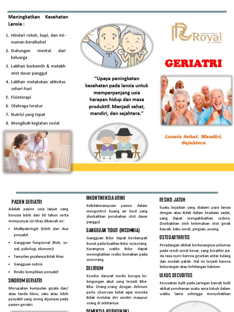 Leaflet Geriatri PDF
