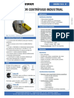 Ficha Tecnica de Ventilador Centrifugo