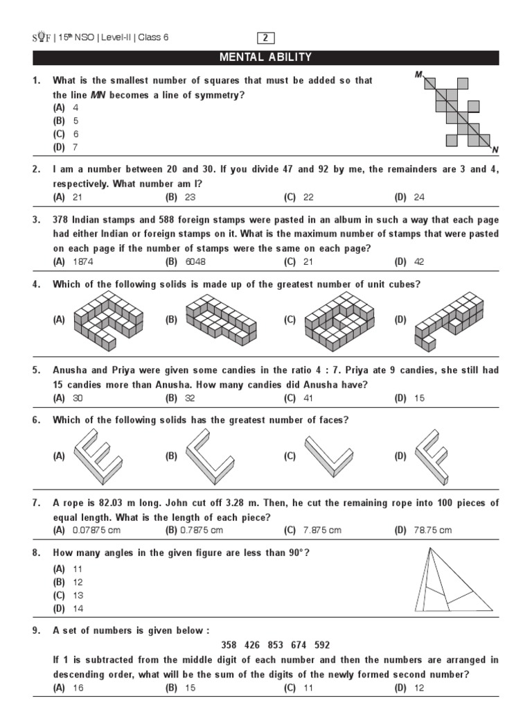 15th-nso-mental-ability-questions-pdf-respiratory-system-skeleton