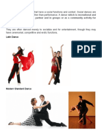 Social Dances vs Dancesport: Key Differences