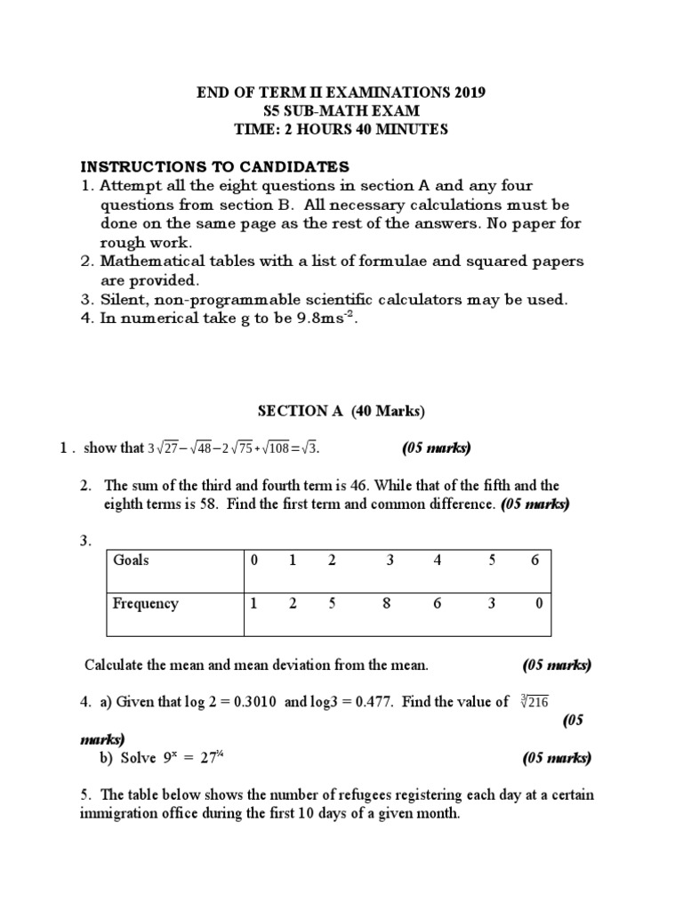 Sub Maths | PDF | Logarithm | Statistics