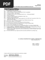 DO 011 s2021 First Progress Billing