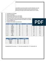 Basic Excel Case Study