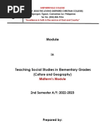 Competency #7 Ay 2022-2023 Social Studies