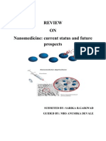 Nanomedicine: Current Status and Future Prospects