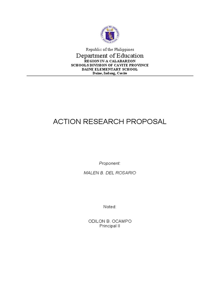 ACTION RESEARCH TOPICS IN EDUCATION PDF visual data 3