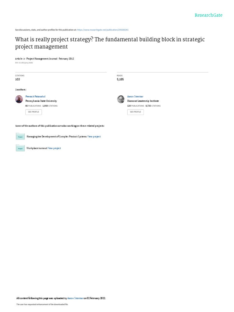 Project Strategy Published | PDF | Project Management | I Tunes