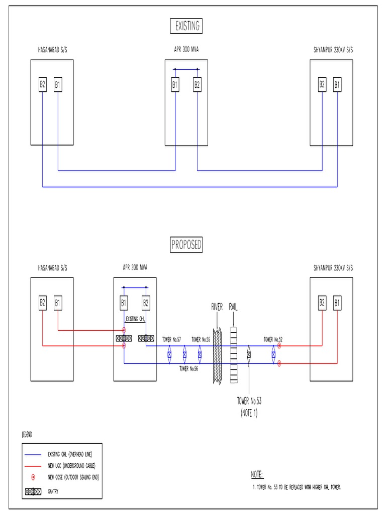 Schematic Connection Diagram For Proposed Modification | PDF