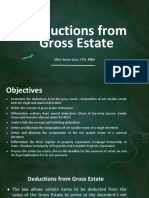Deductions From Gross Estate