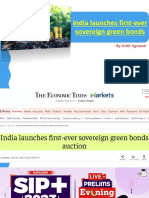 India Launches First-Ever Sovereign Green Bonds