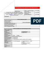 Document Harmonisé D'organisation Des Livraisons en Sécurité (D.H.O.L.)