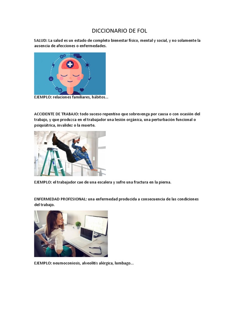 Diccionario de Fol | PDF | Salud y bienestar
