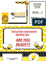 End of Year Assessment Study Pack