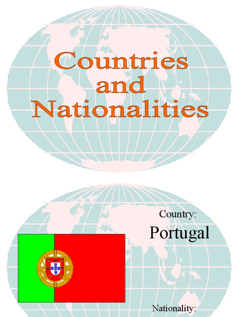 Countries and Nationalities Introduction | PDF | Sports & Recreation ...