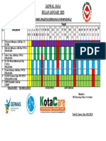 Jadwal Jaga Klinik Kotacare Januari 2023