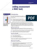 Manual Handling Assessment Charts (The MAC Tool)