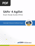 SAFe 4 Agilist Exam Study Guide (4.6)