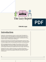 It's Nice That Insights - The Lazy Report