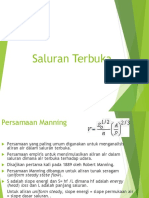 Saluran Terbuka Rumus Manning