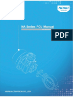 Actuator NOAH PCU EXTERNAL Manual 