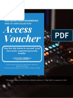 Audio Engineering Free Bundle Access Voucher+2022