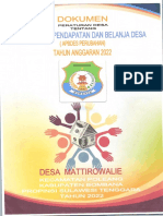 APBDES PERUBAHAN 2022