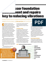 COMPRESSOR FOUNDATION ASSESSMENT KEY TO REDUCING VIBRATIONS
