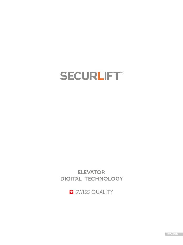 Securlift Brochure ITA-EnG - Lowres | PDF