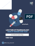 L12. Endocrine System Drugs