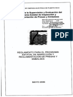 Programa Estatal de Inspección y Reglamentación de presas y Embalses