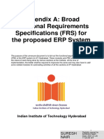 ERPIITHFunctional Req Specs