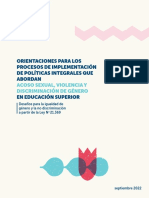 Políticas integrales contra la violencia de género