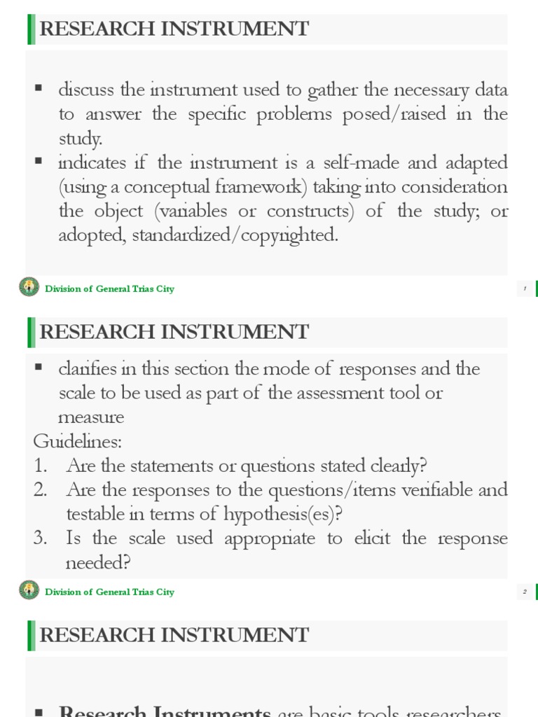 Q2 - Week 3 - Practical Research 2 - PART 2 | PDF | Validity ...