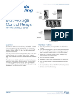 S270062 - MR-100 & 200 Multi-Voltage Control Relays