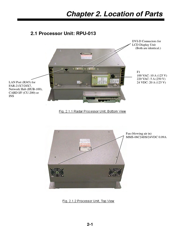 RPU-013 Processor Unit Overview | PDF | Power Supply | Electric Motor