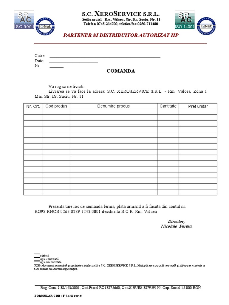 COMANDA | PDF