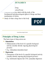 Pharmacodynamics and Mechanisms of Drug Action