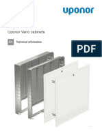 Uponor Technical Information Vario Cabinets EN 1095069 201905