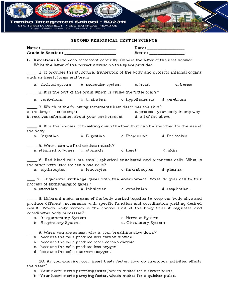 Grade 6 Science 2nd Periodical Test | PDF | Rainforest | Coral Reef